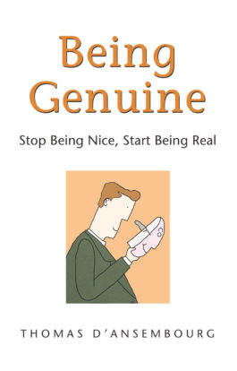 Being Genuine front cover