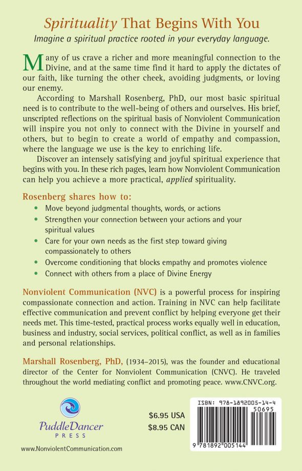 Practical Spirituality back cover